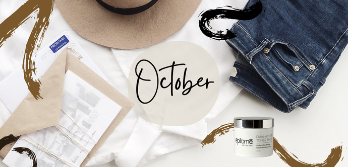 Welcome October! FALL in love with these exfoliating products. 🍁